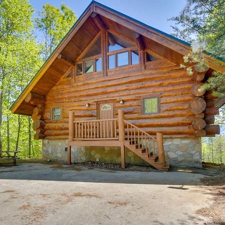 Smoky Mountain Vacation Rental Cabin With Hot Tub! Gatlinburg Bagian luar foto
